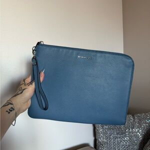 Michael Kors Blue Leather bag